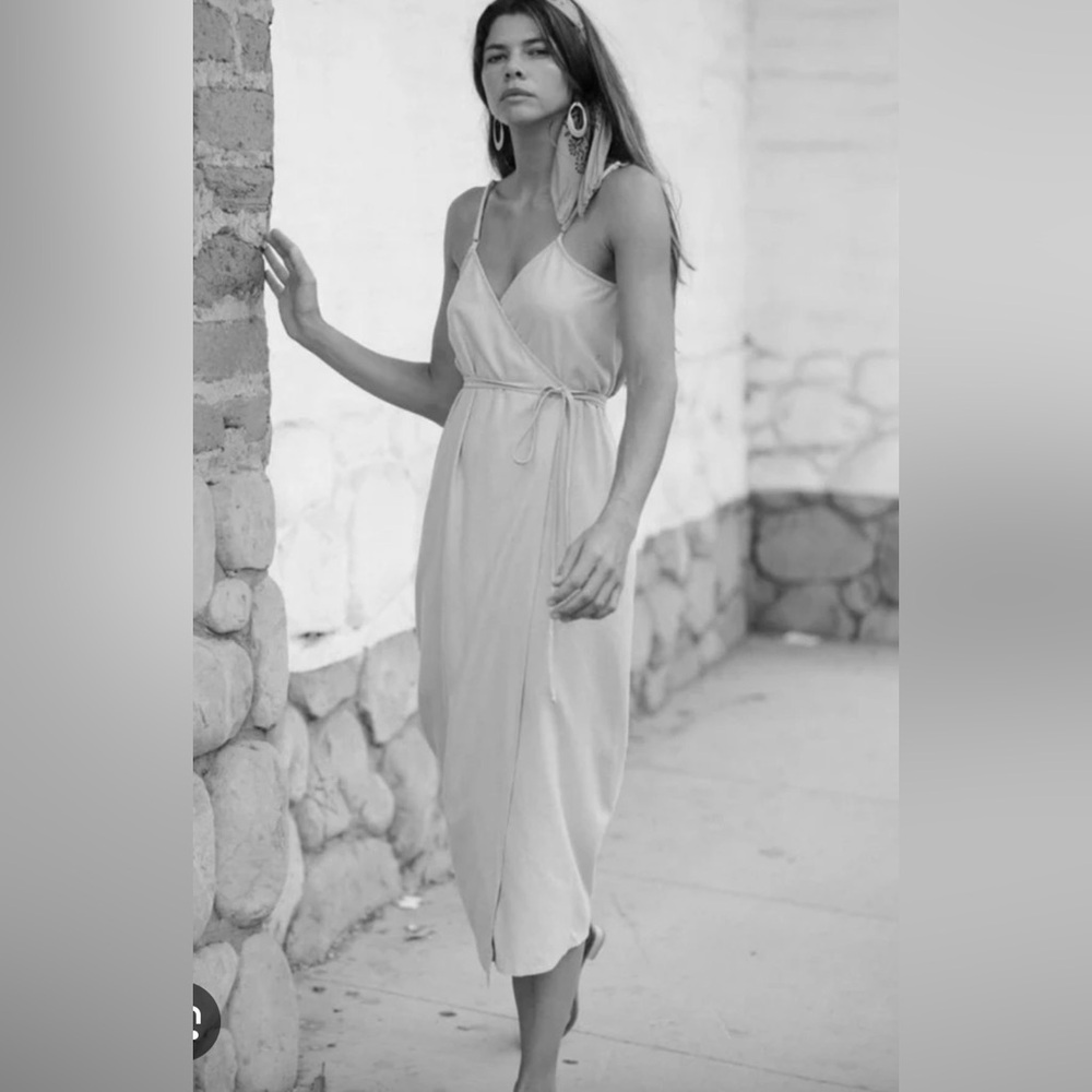 OZMA Black Silk Rhoan Dress